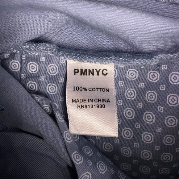 Peter Manning Classic Fit Chino Pants Men's 29 x 27 Actual 29 x 26.5 Blue Cotton - Picture 9 of 14